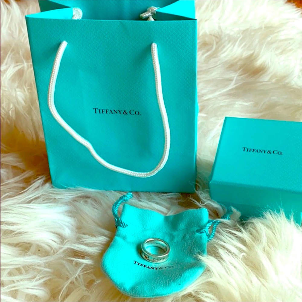 COPY-Tiffany & Co. 1837 Sterling Silver ring